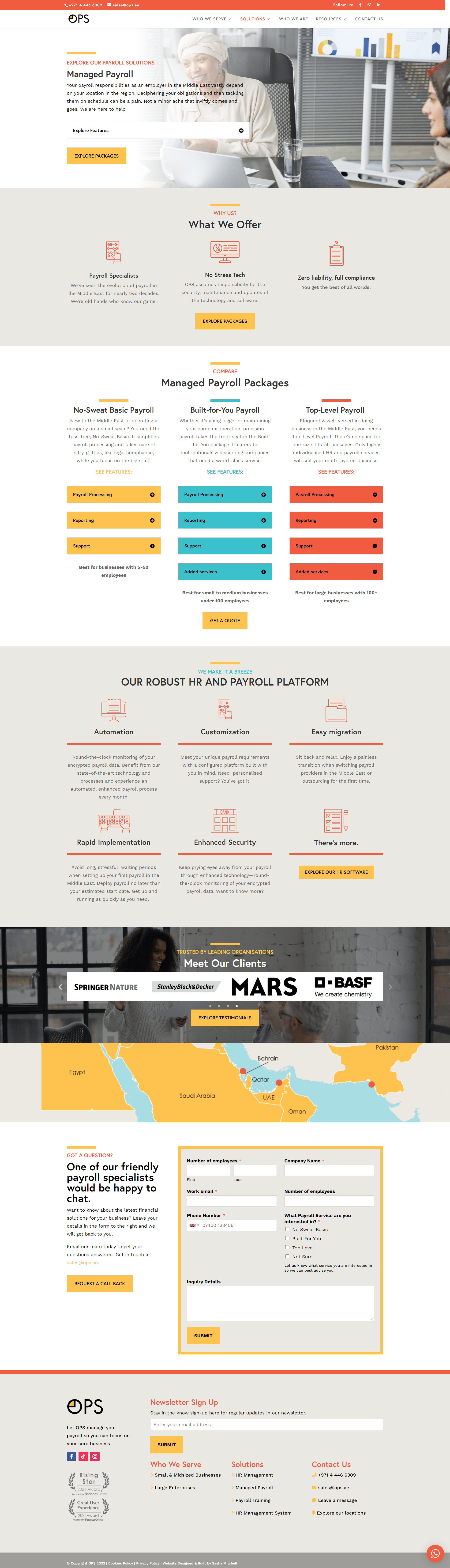 OPS Case Study Product Chell Web & Design